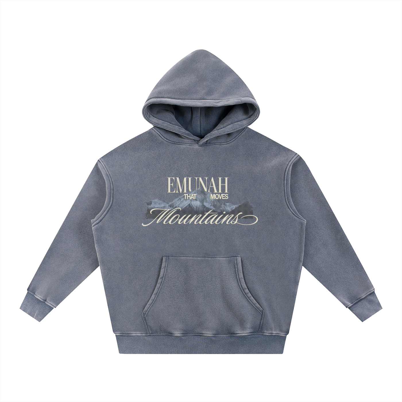 Emunah that moves mountains (Hoodie)