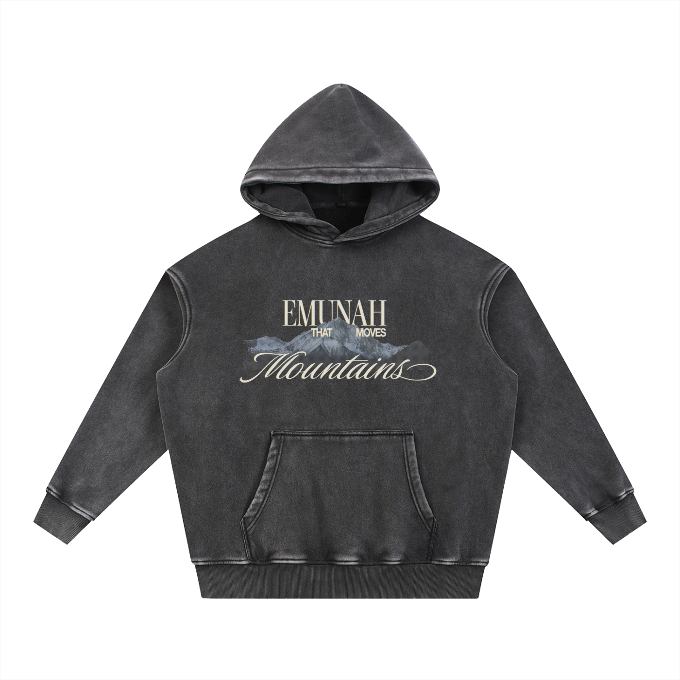 Emunah that moves mountains (Hoodie)
